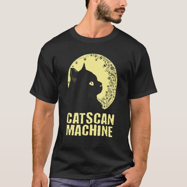 T-shirt Machine de tomodensitométrie Chat     Kitten Humou (Devant)