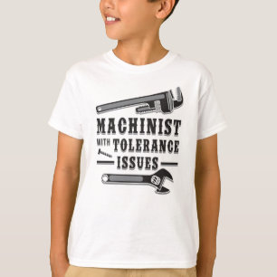 T-shirt Machine Machiniste Mécanicien CNC drôle Idée cadea