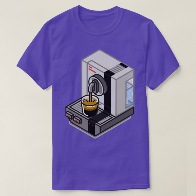 T-shirt Machine NESpresso  (Design devant)