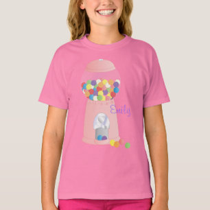 T-shirt Machine rose de Gumball