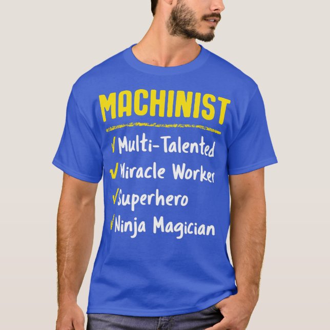 T-shirt Machine Talentueux Miracle Worker Superhero cadeau (Devant)