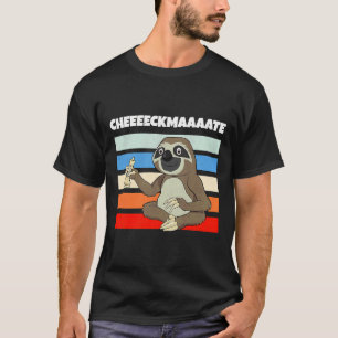 T-shirt Machines À Échecs Ceckmate Lent Dans Un Amusant