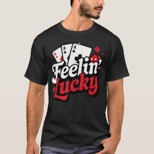 T-shirt Machines à sous Blackjack Poker Casino de jeux de