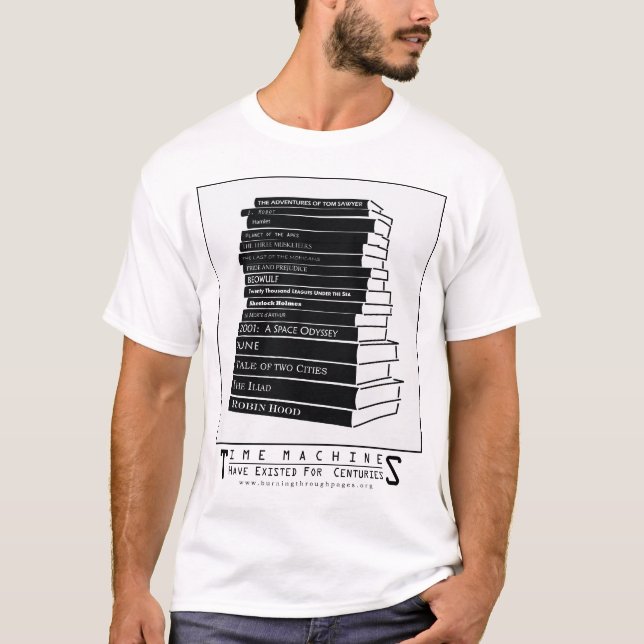 T-shirt Machines de temps - chemise (Devant)