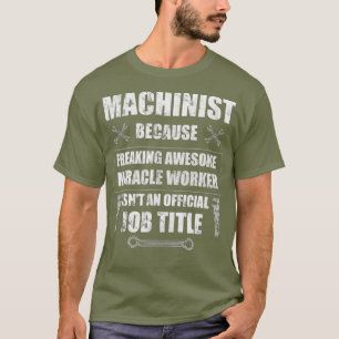 T-shirt Machiniste