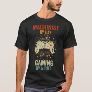 T-shirt Machiniste De Jour Jeu De Nuit