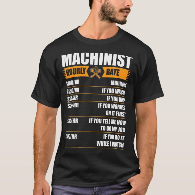 T-shirt Machiniste Gonna G84 jusqu'à elle M8´s Cnc 2 (Devant)