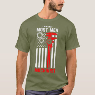 T-shirt Machiniste Hommes Machine Opérateur Machiniste Mac