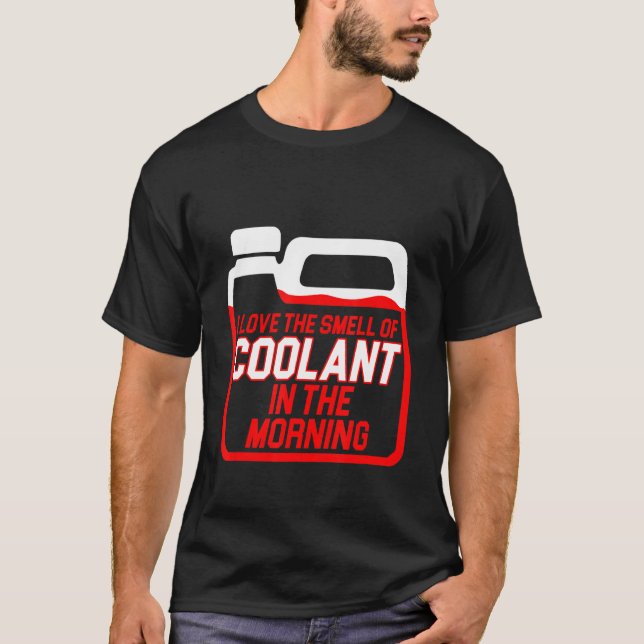 T-shirt Machiniste Machine de refroidissement Opérateur d' (Devant)