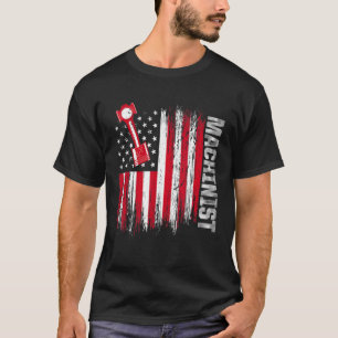 T-shirt Machiniste Machine Opérateur Machiniste Machinerie