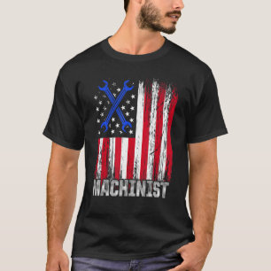 T-shirt Machiniste Machine Opérateur Machiniste Usinage 13