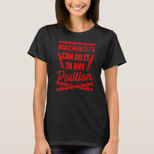 T-shirt Machiniste Machine Opérateur Machiniste Usinage 6