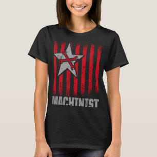 T-shirt Machiniste Machine Opérateur Usinage 1