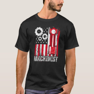 T-shirt Machiniste Machine Opérateur Usinage 1