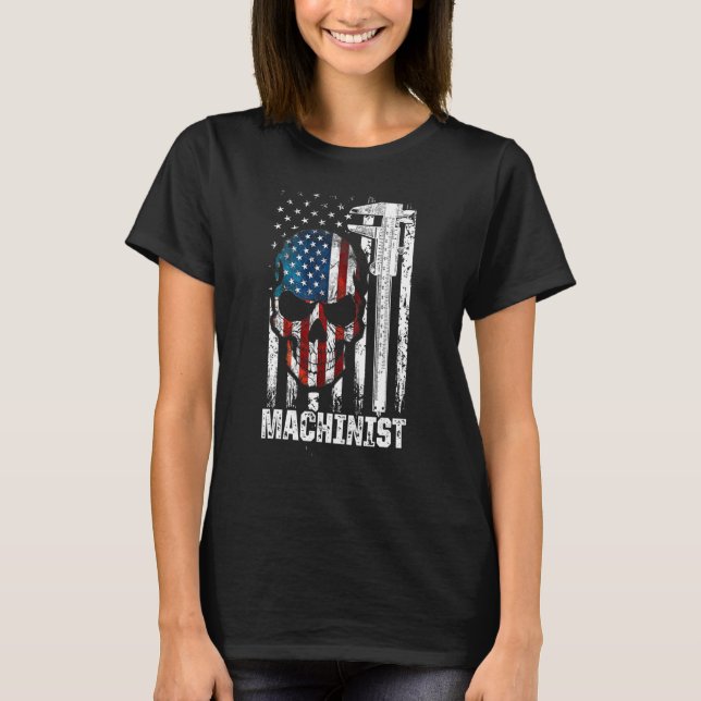 T-shirt Machiniste Mentors Machine Operator Machinerie 2 (Devant)