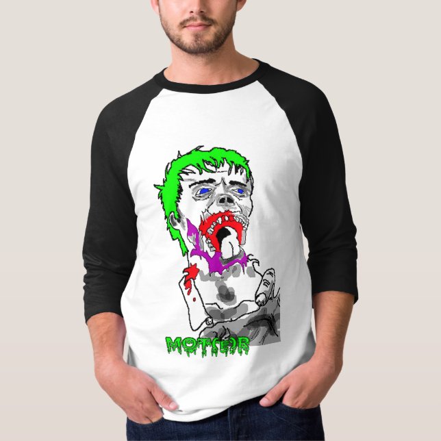 T-shirt Mâchoire de zombi (Devant)