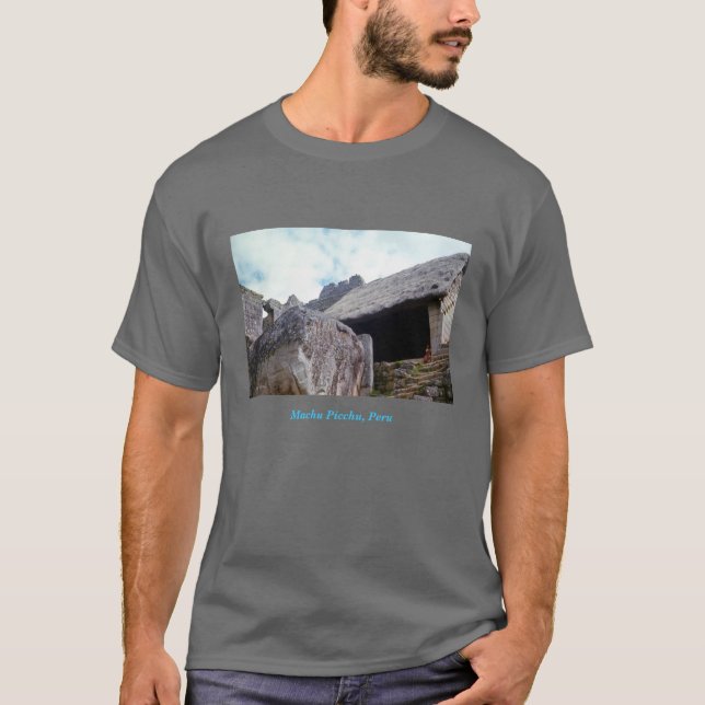 T-shirt "Machu Picchu 4" obscurité (Devant)