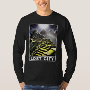 T-shirt Machu Picchu Cordillère Pérou Ville Perdue