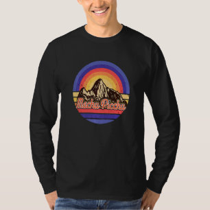 T-shirt Machu Picchu Inca Pérou Retro Vintage Mountain Sou