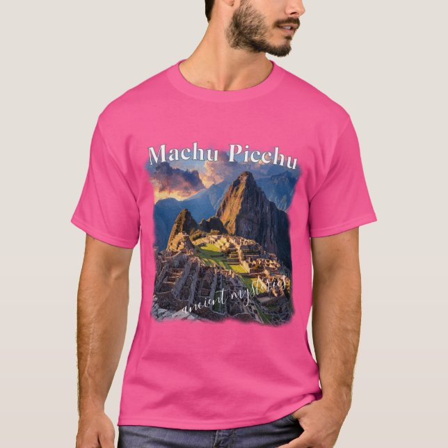 T-shirt Machu Picchu mystères anciens (Devant)