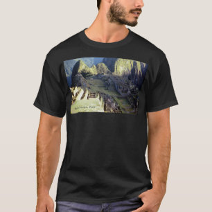 T-shirt "Machu Picchu obscurité à aube"