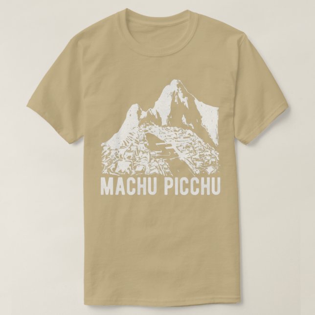 T-shirt Machu Picchu Pérou Inca Cadeau (Design devant)