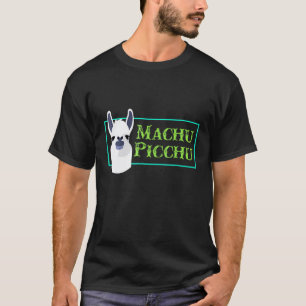 T-shirt Machu Picchu Pérou Lama Souvenir
