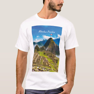 T-shirt Machu Picchu, Pérou - Ruines de la citadelle inca