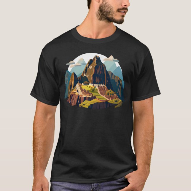 T-shirt Machu Picchu Pérou Souvenir (Devant)