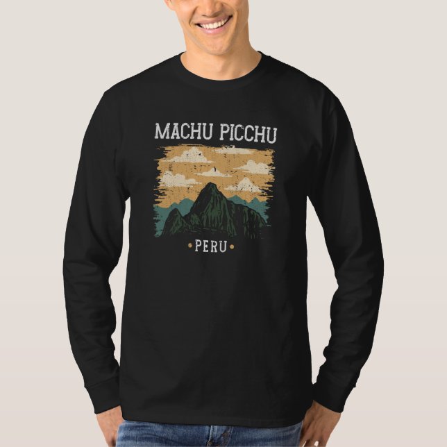 T-shirt Machu Picchu Peru Peruvian Vacation Souvenir Touri (Devant)