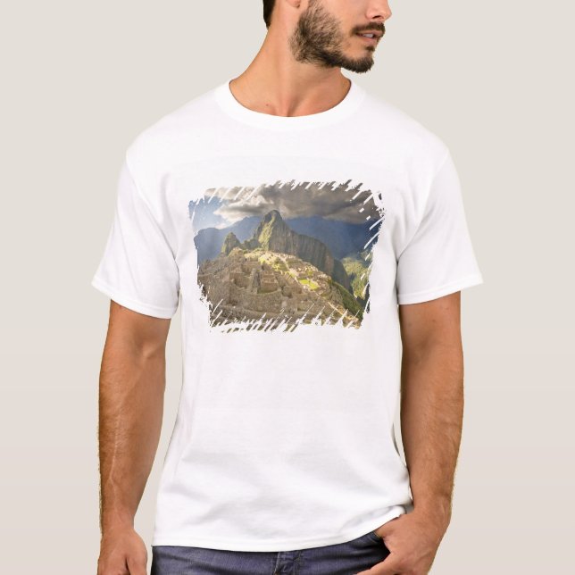 T-shirt Machu Picchu, ruines anciennes, monde UNESCO 2 (Devant)