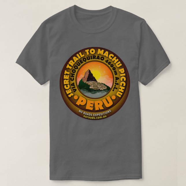 T-shirt Machu Picchu T (Design devant)