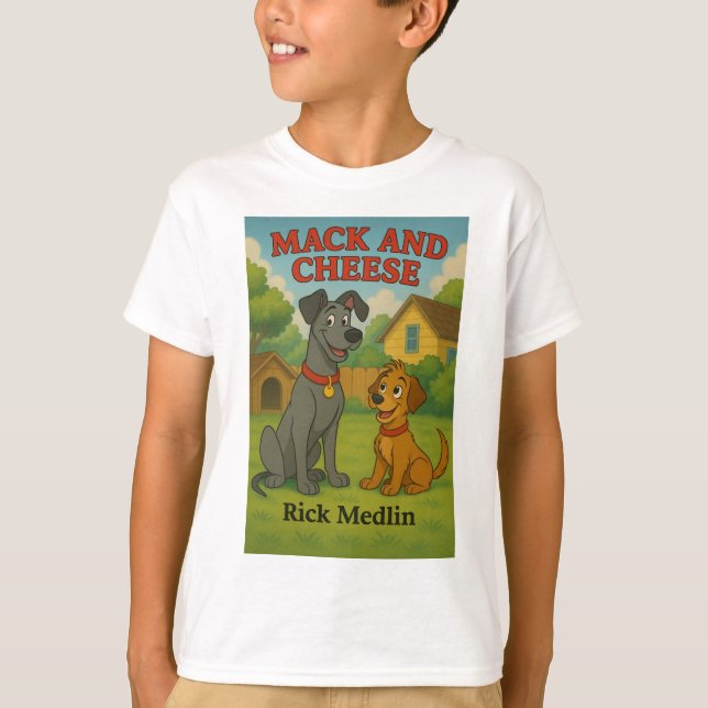 T-Shirt Mack and Cheese pour enfants (Devant)