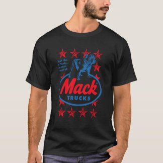 T-shirt Mack Trucks Survit à Tous Bulldog et Stars Tr