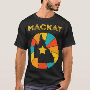 T-shirt Mackay Queensland Souvenir Vintage en détresse 1