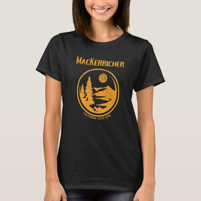 T-shirt Mackerricher California State Park (Devant)
