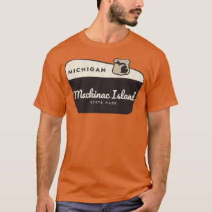 T-shirt Mackinac Island State Park Michigan Affiche de bie