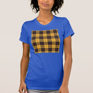 T-shirt Macleod de tartan d'écossais de Lewis et de plaid