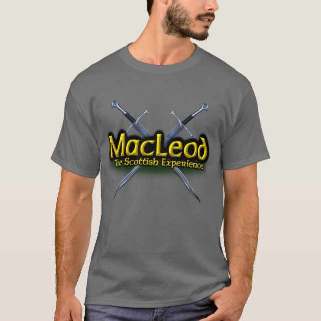 T-shirt MacLeod Le clan Scottish Experience (Devant)