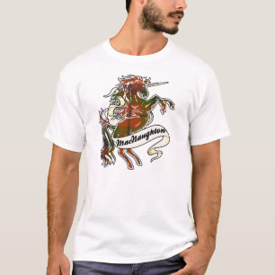 T-shirt MacNaughton Tartan Unicorn
