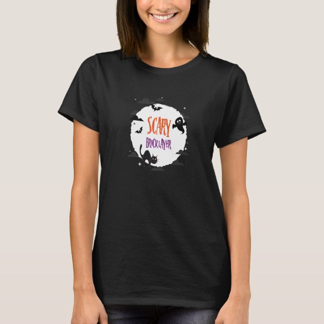 T-shirt Maçon effrayant   (Devant)
