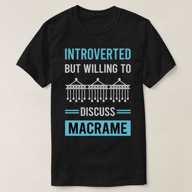 T-shirt Macrame introduite (Design devant)