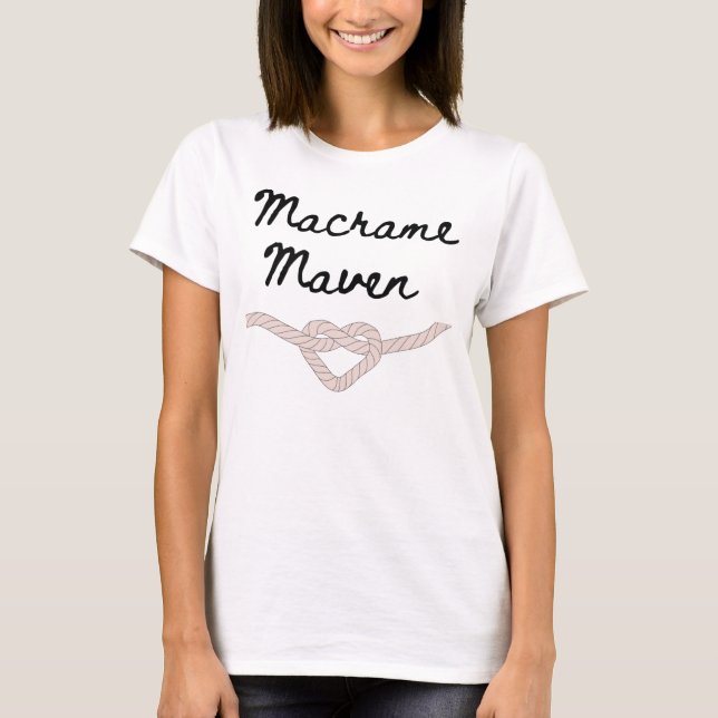 T-shirt Macrame Maven (Devant)