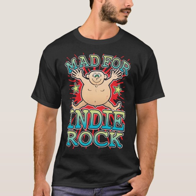 T-shirt Mad For Indie Rock (Devant)