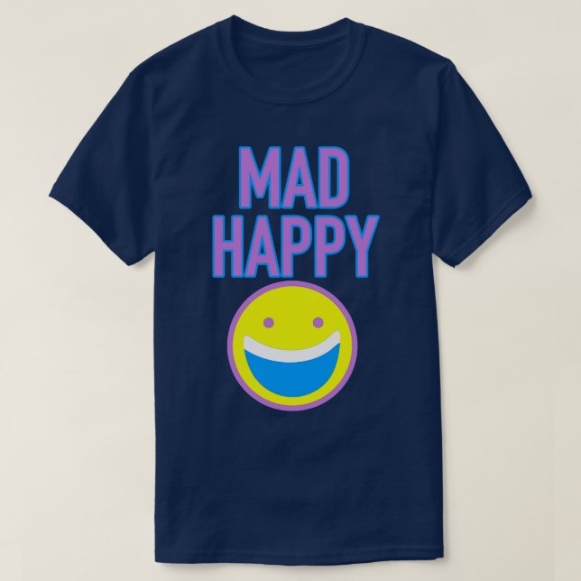 T-shirt Mad Happy (Design devant)