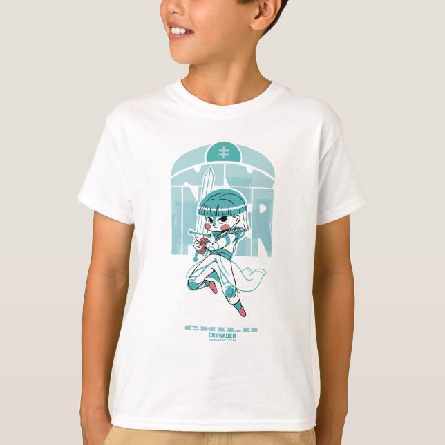 T-shirt Mad Kid Warrior (Devant)