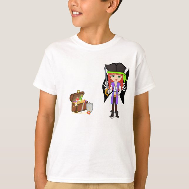 T-shirt Mad Morgan Rackham avec Treasure Tee (Devant)