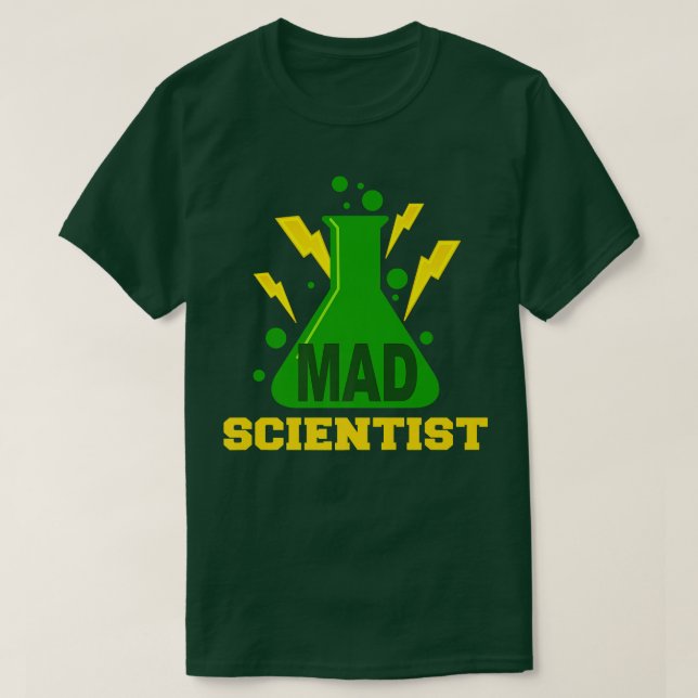 T-shirt Mad Scientist Costume Nerd Chemistry Funny Science (Design devant)