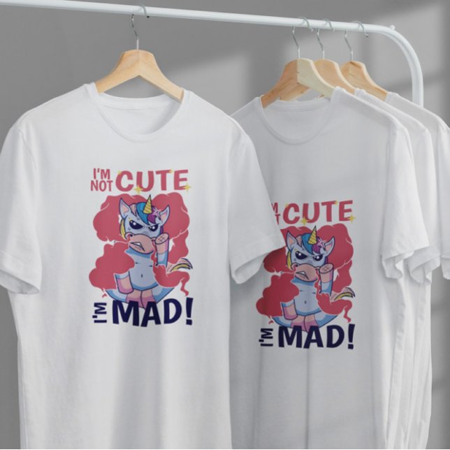 T-shirt Mad Unicorn (Créateur téléchargé)