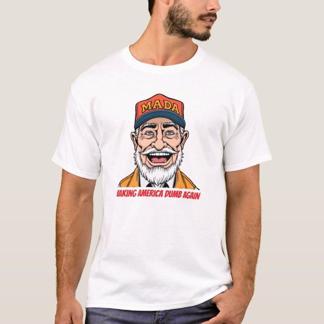 T-shirt MADA Rendre l'Amérique à nouveau bête (Devant)